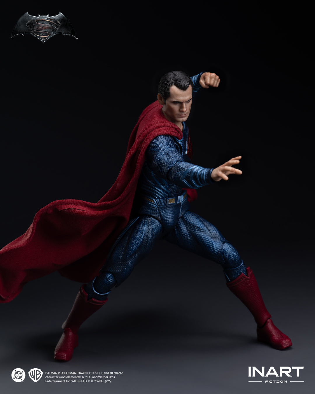[PREORDER] INART Action Superman - Batman v Superman Dawn of Justice 1/12 Figure