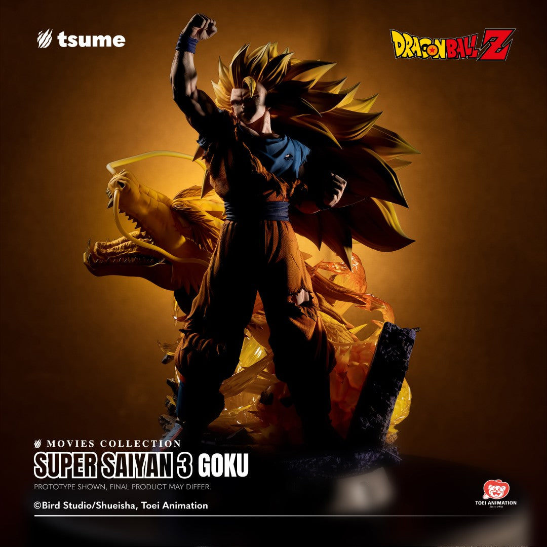 Tsume Movies Collection Super Saiyan 3 Goku 1/4 Scale Statue - Dragonball Z