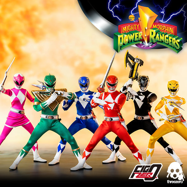 ThreeZero Mighty Morphin Power Rangers 1/6 Scale Figure Set