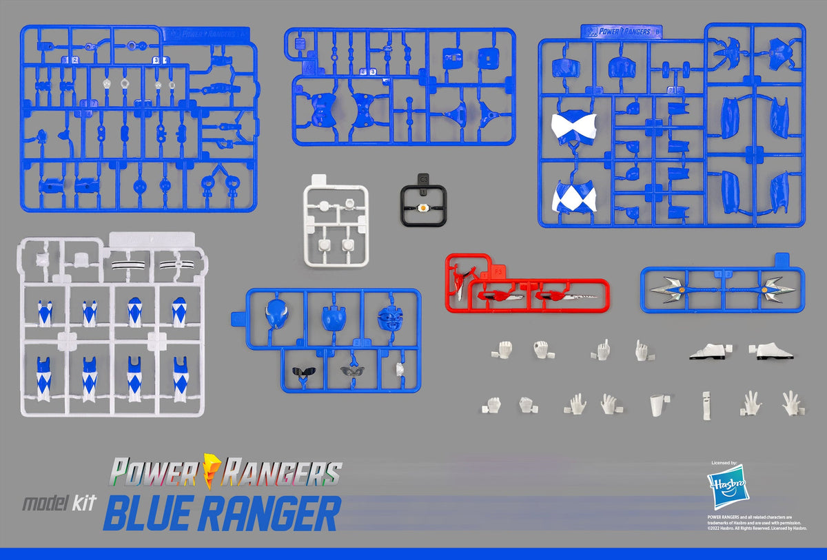 Power Rangers Furai Model Blue Ranger