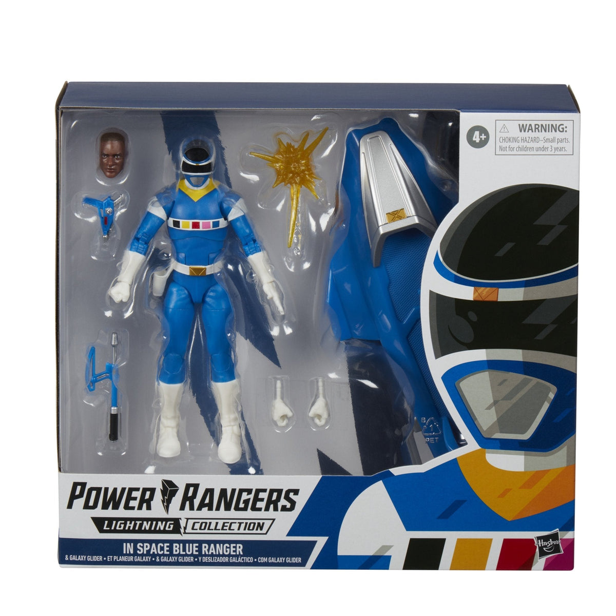 Lightning Collection In Space Blue Ranger & Galaxy Glider