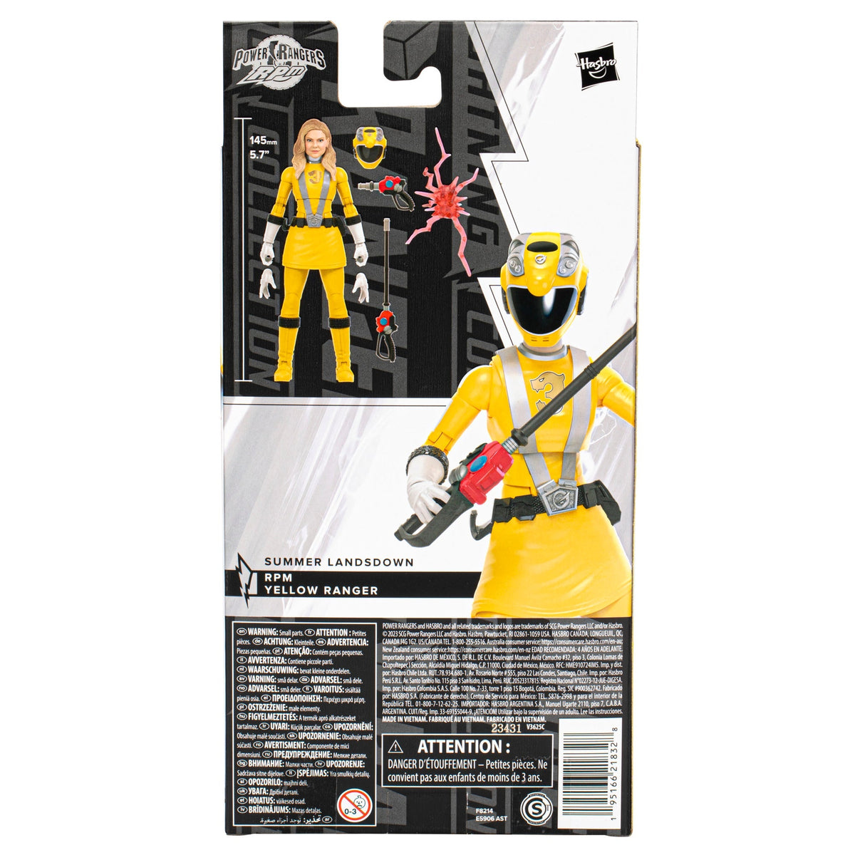 Lightning Collection RPM Yellow Ranger
