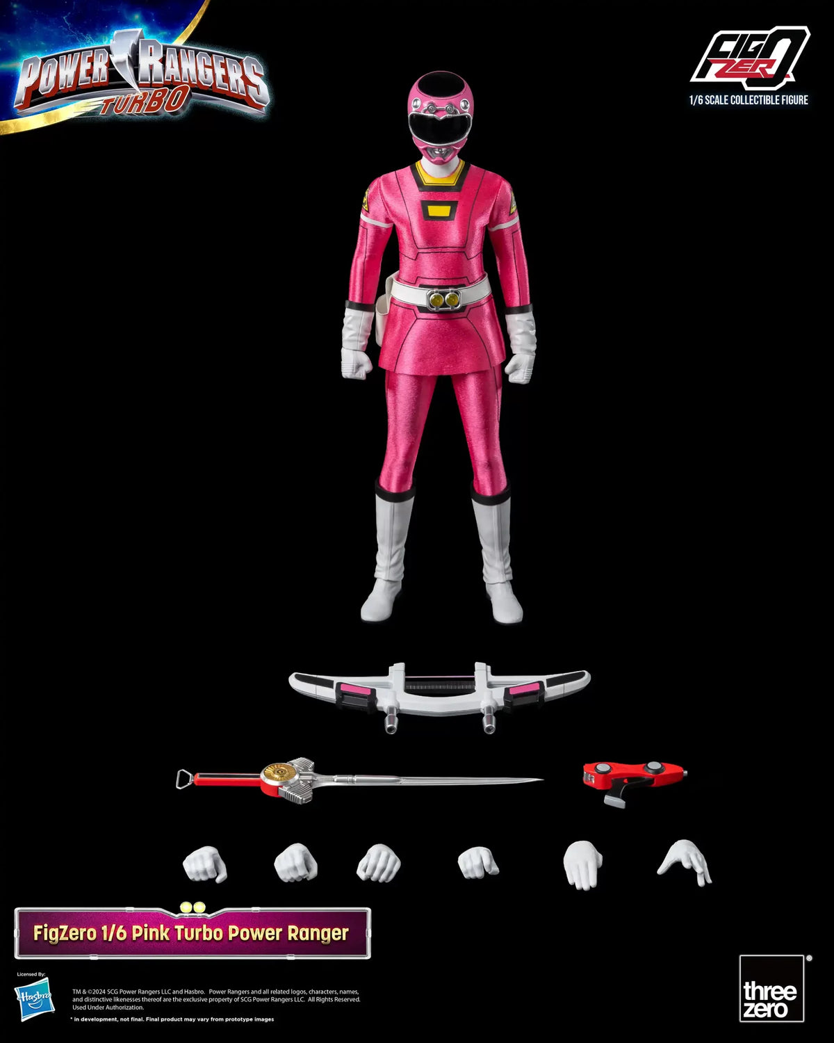 FigZero Pink Turbo Ranger - Power Rangers Turbo 1/6 Scale Figure