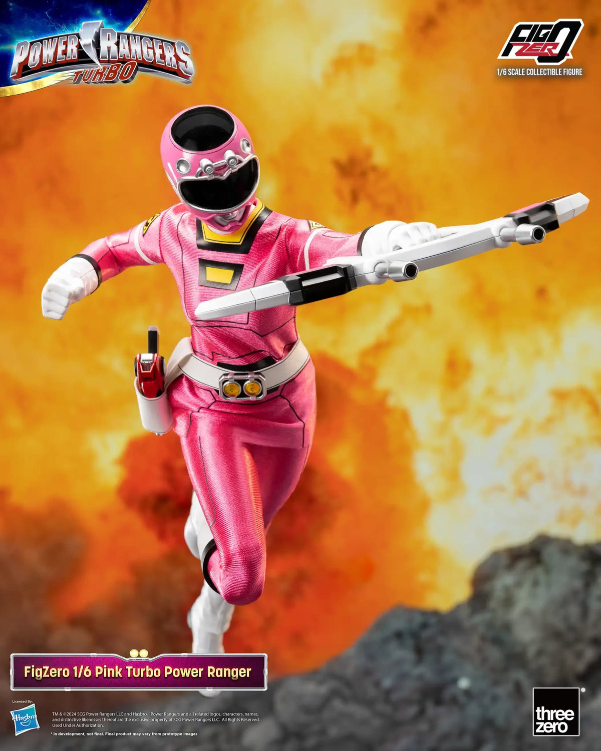 FigZero Pink Turbo Ranger - Power Rangers Turbo 1/6 Scale Figure