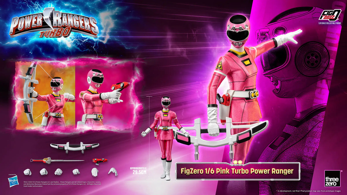 FigZero Pink Turbo Ranger - Power Rangers Turbo 1/6 Scale Figure