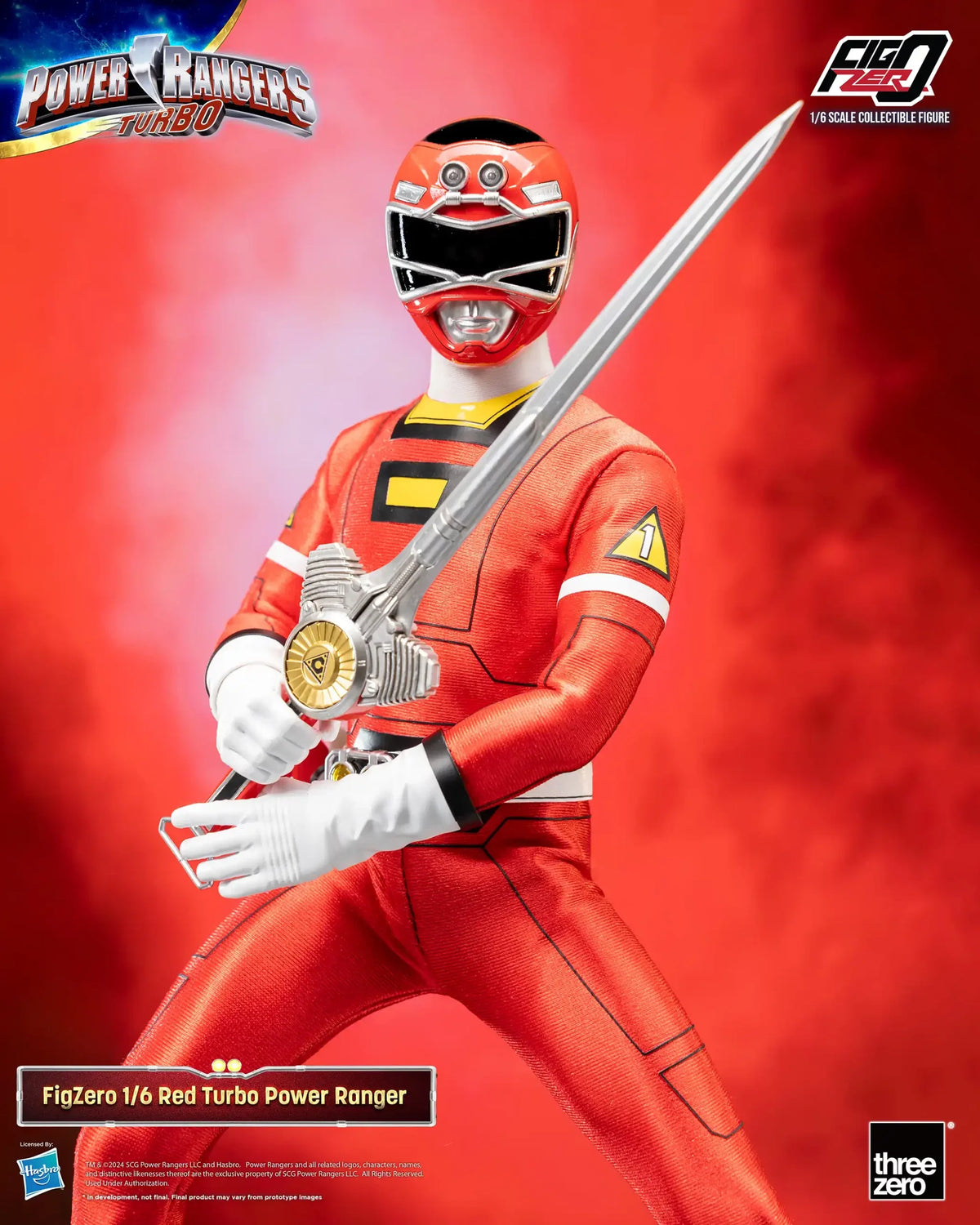 FigZero Red Turbo Ranger - Power Rangers Turbo 1/6 Scale Figure