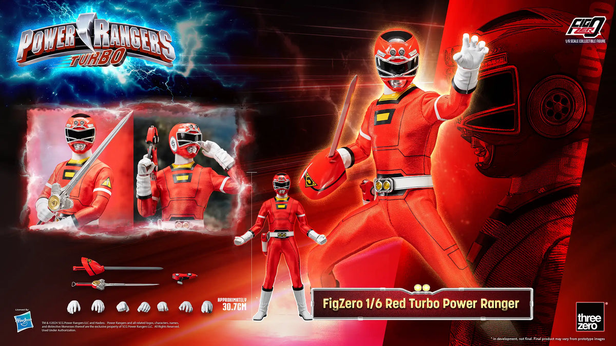FigZero Red Turbo Ranger - Power Rangers Turbo 1/6 Scale Figure