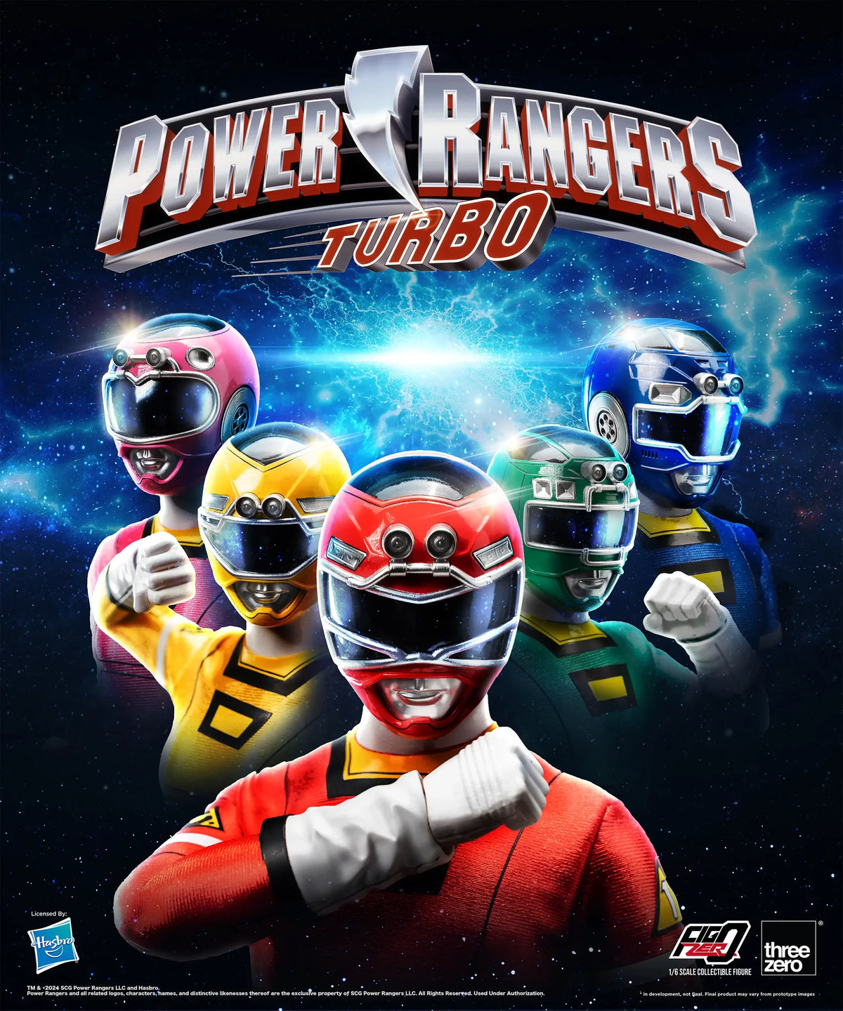 FigZero Power Rangers Turbo 1/6 Scale Figure Team Pack