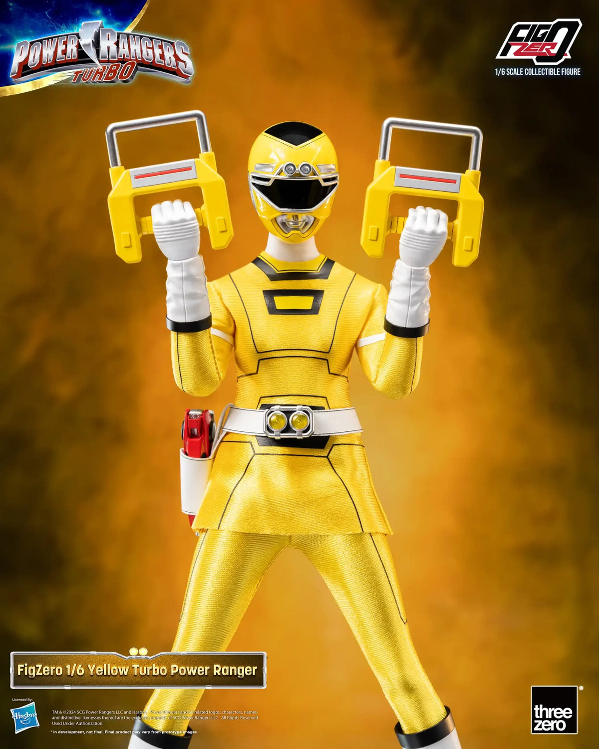 FigZero Yellow Turbo Ranger - Power Rangers Turbo 1/6 Scale Figure