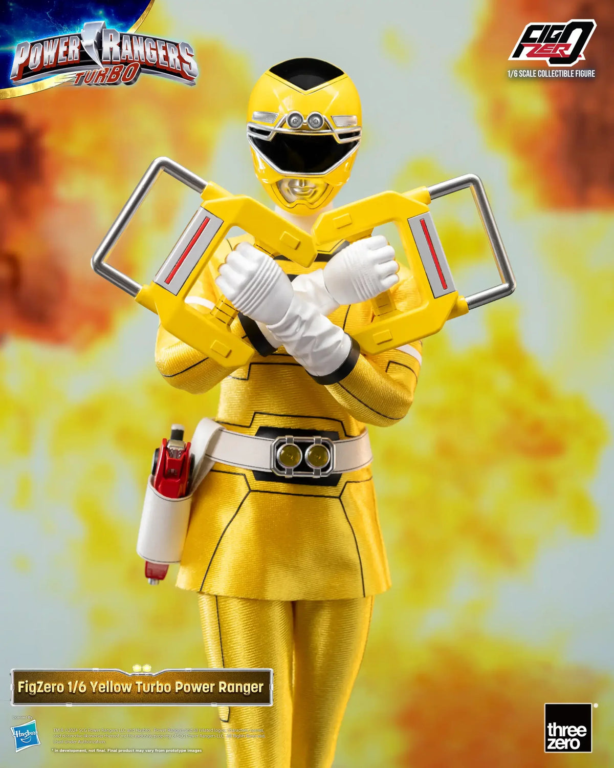 FigZero Yellow Turbo Ranger - Power Rangers Turbo 1/6 Scale Figure