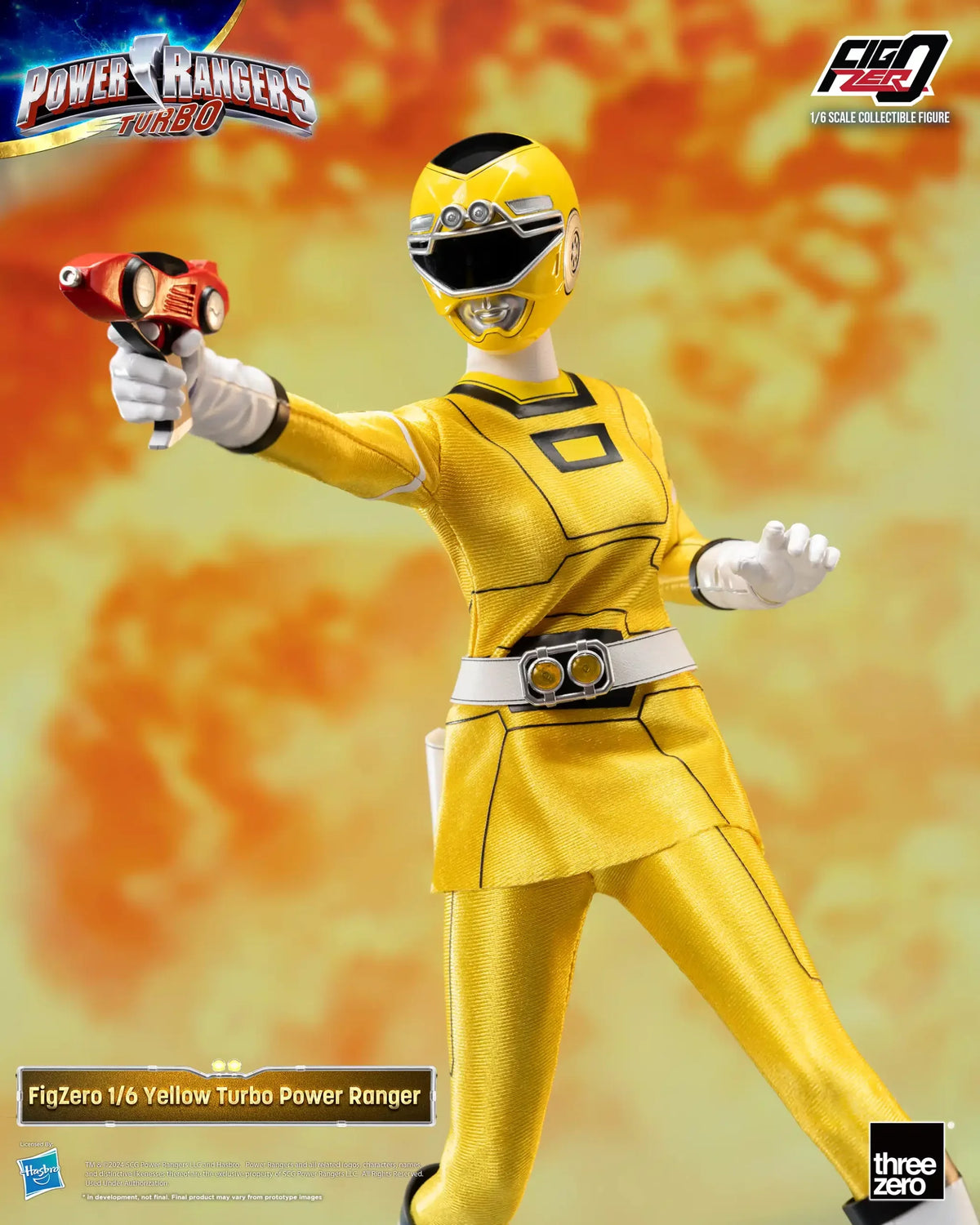 FigZero Yellow Turbo Ranger - Power Rangers Turbo 1/6 Scale Figure