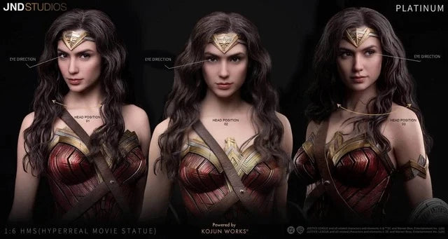 Wonder Woman Justice League HMS 1/6 Silicon Statue