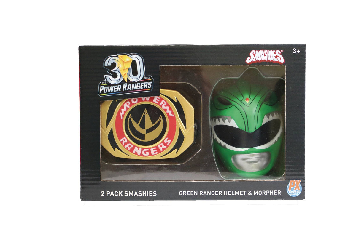 Smashies Power Morpher & Green Ranger Helmet Set