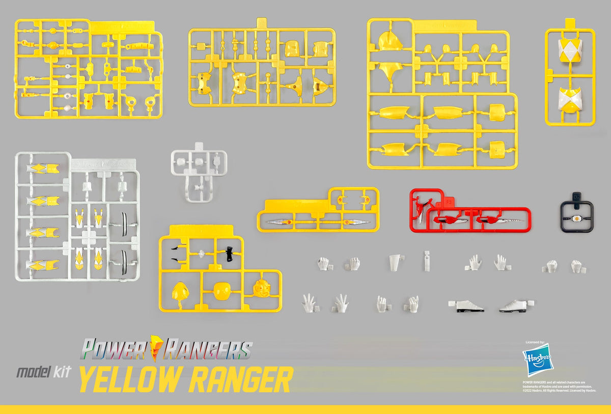 Power Rangers Furai Model Yellow Ranger