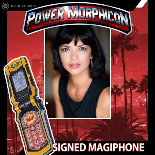 Memorial Magiphone signed by Angie Diaz