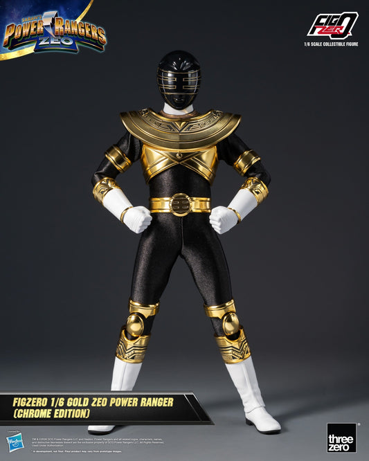 FigZero Gold Zeo Ranger (Chrome Edition) 1/6 Collectible Figure