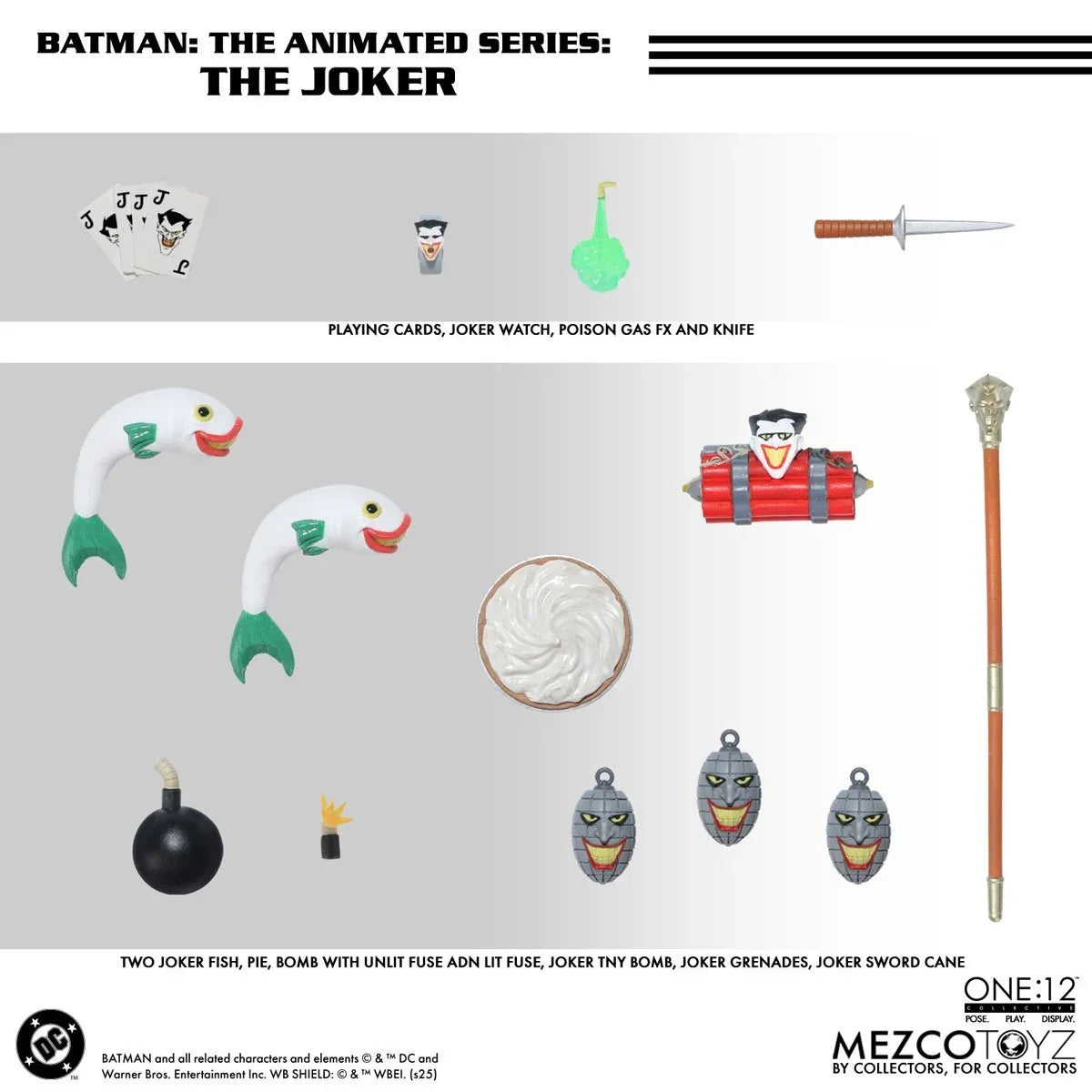 Mezco One:12 Collective The Joker - Batman The Animated Series