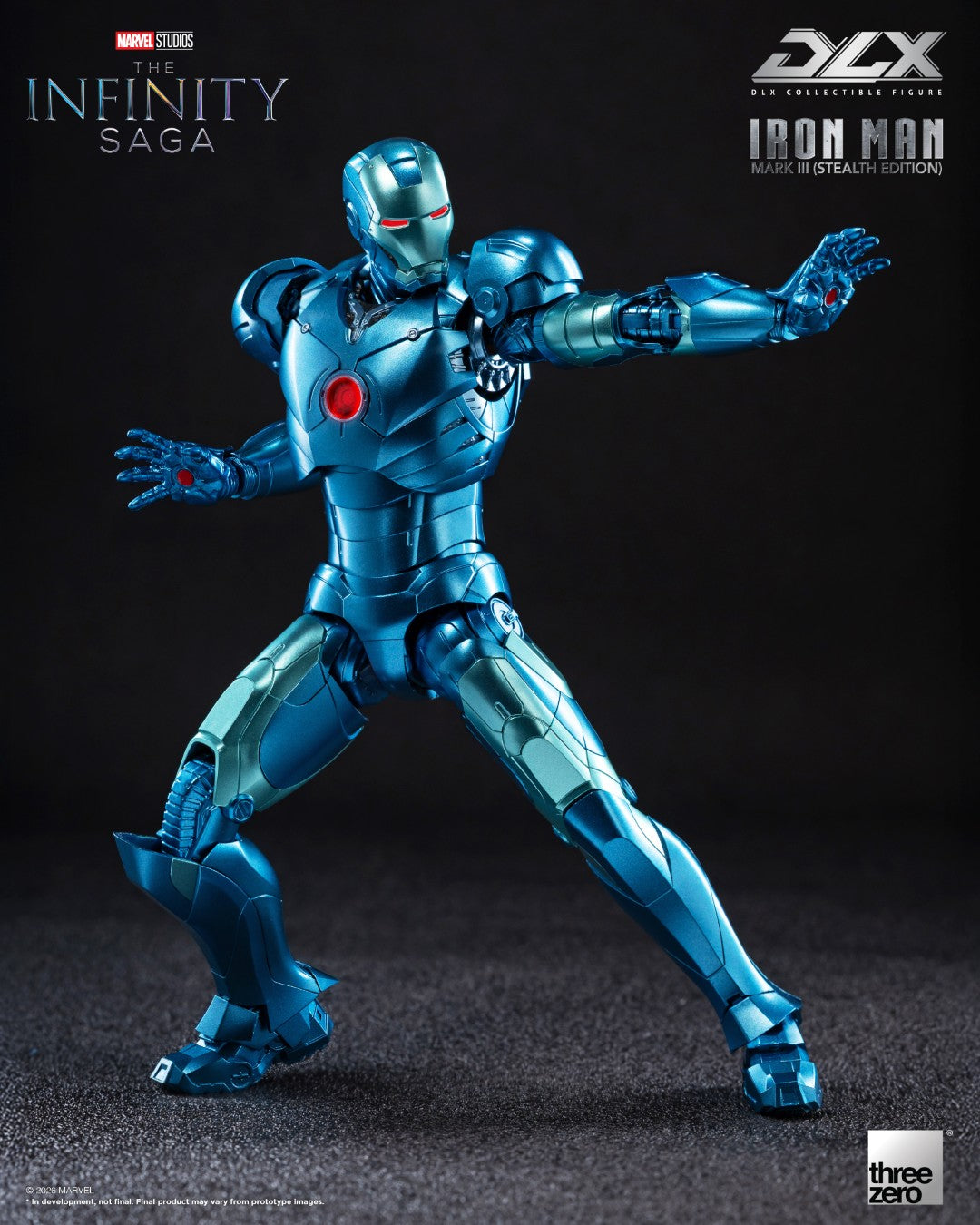 DLX Iron Man Mark 3 (Stealth Edition) - The Infinity Saga