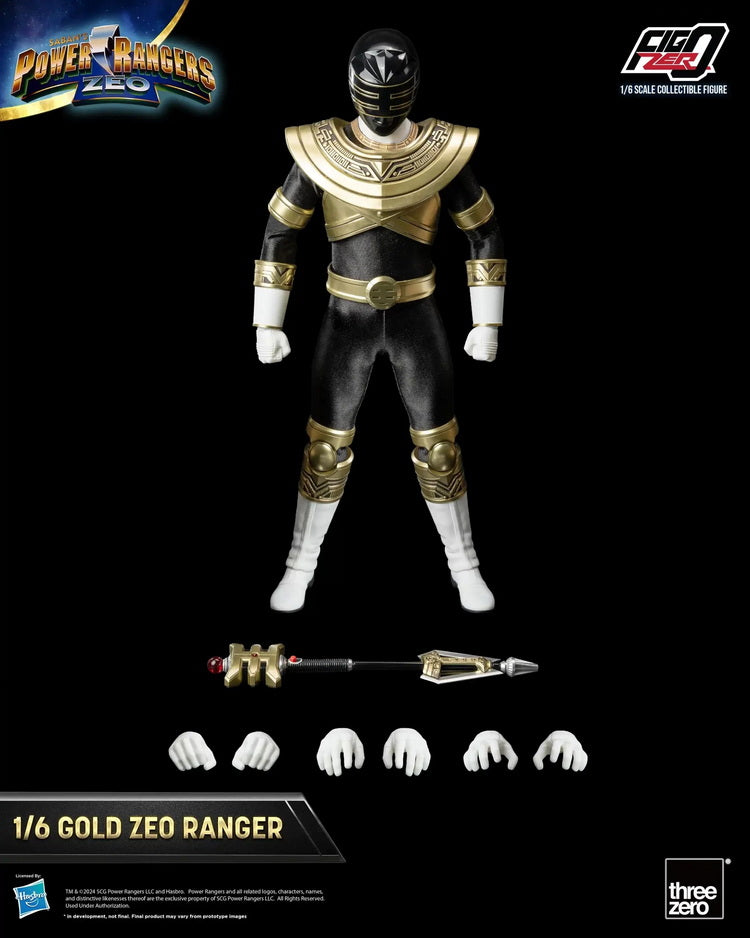 FigZero Gold Zeo Power Ranger - Power Rangers Zeo
