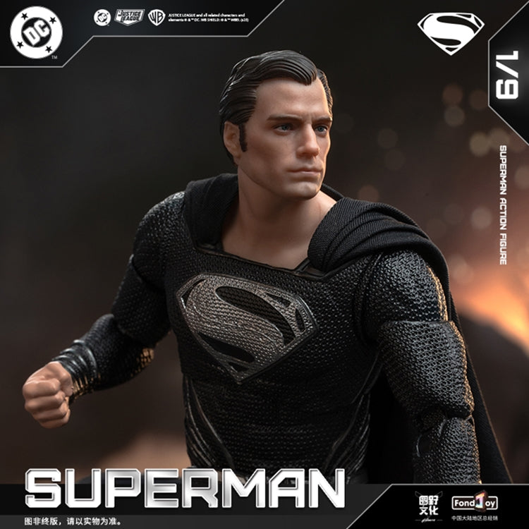 FondJoy DC1026 Black Superman 2.0 (1/9 Scale Action Figure)