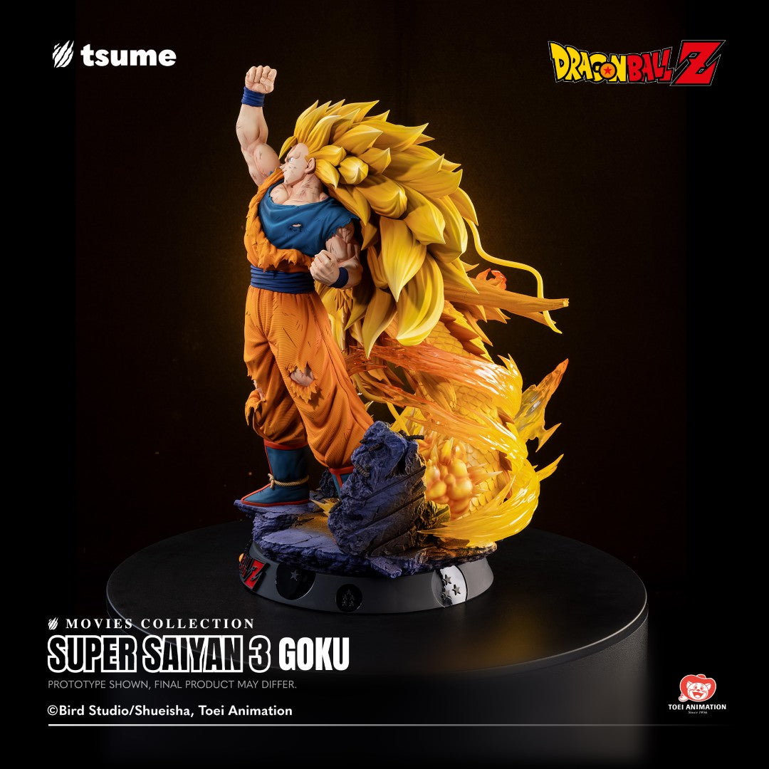 Tsume Movies Collection Super Saiyan 3 Goku 1/4 Scale Statue - Dragonball Z