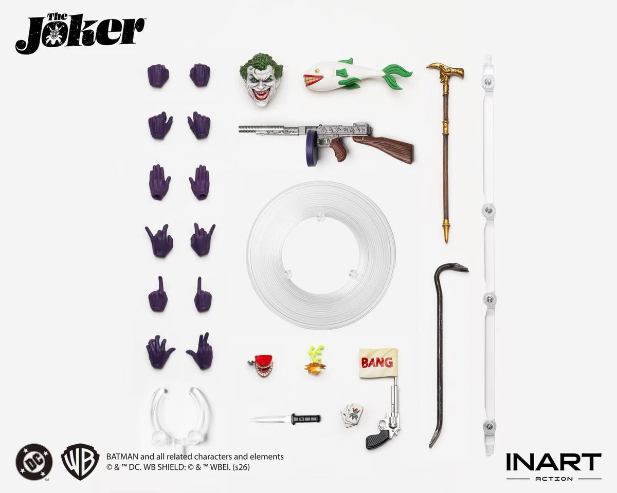 [PREORDER] INART Action The Joker 1/12 Action Figure