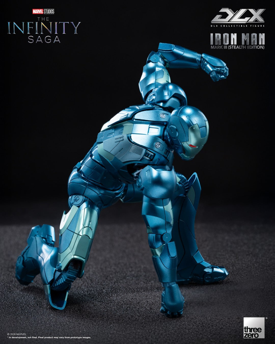 DLX Iron Man Mark 3 (Stealth Edition) - The Infinity Saga