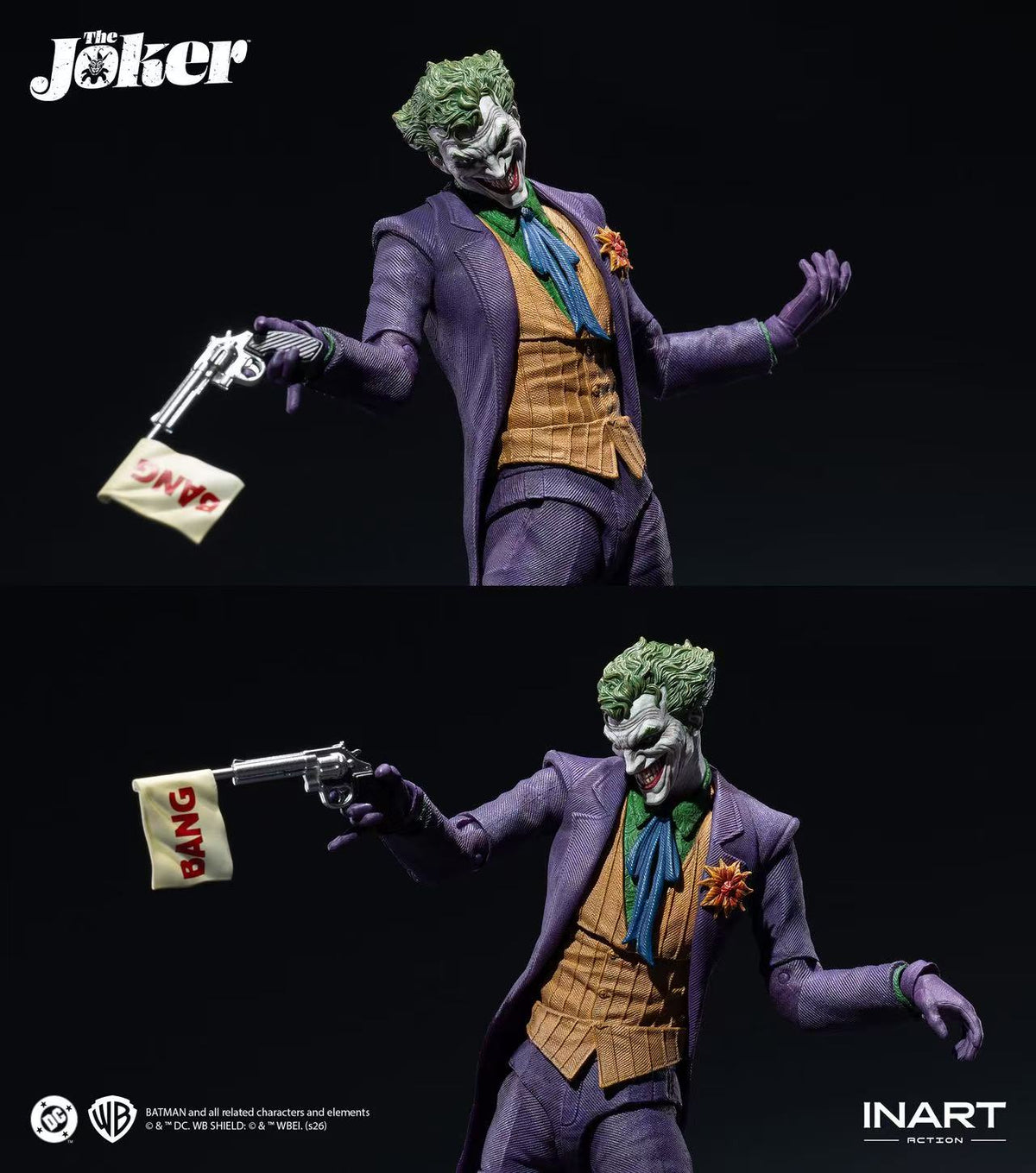 [PREORDER] INART Action The Joker 1/12 Action Figure