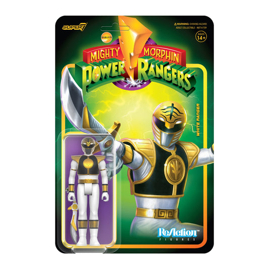 Power Rangers ReAction Figure Wave 4 - White Ranger