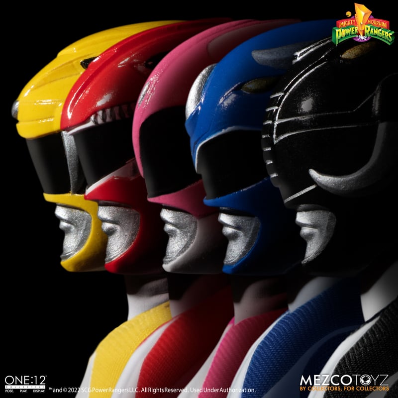 Power Rangers Mezco One:12 Collective Deluxe Boxed Set